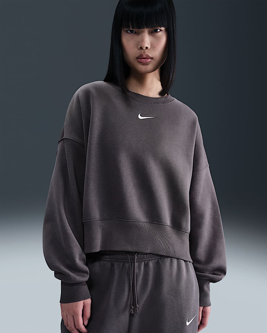 Nike Sportswear Phoenix Fleece Women's Over-Oversized Crew Nike Sportswear Phoenix Fleece Women's Over-Oversized Crew